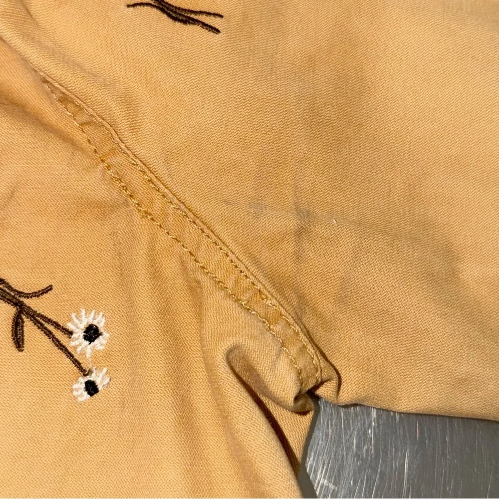 MADEWELL Daisy Embroidered Passage Jacket Full Zip & Snap Front - Picture 9 of 10